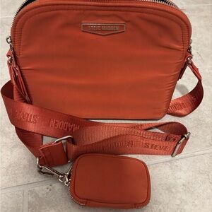 Steve Madden Bold Orange Messenger Bag
